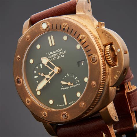 bronzo panerai|panerai bronzo submersible.